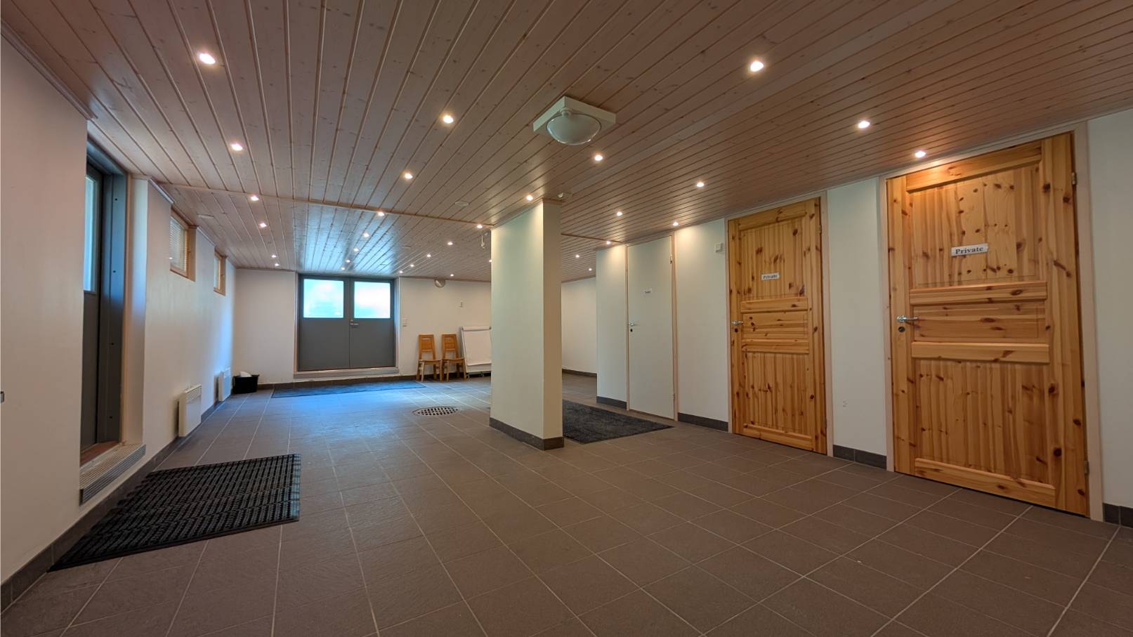Good facilities for ski maintenance in Levi