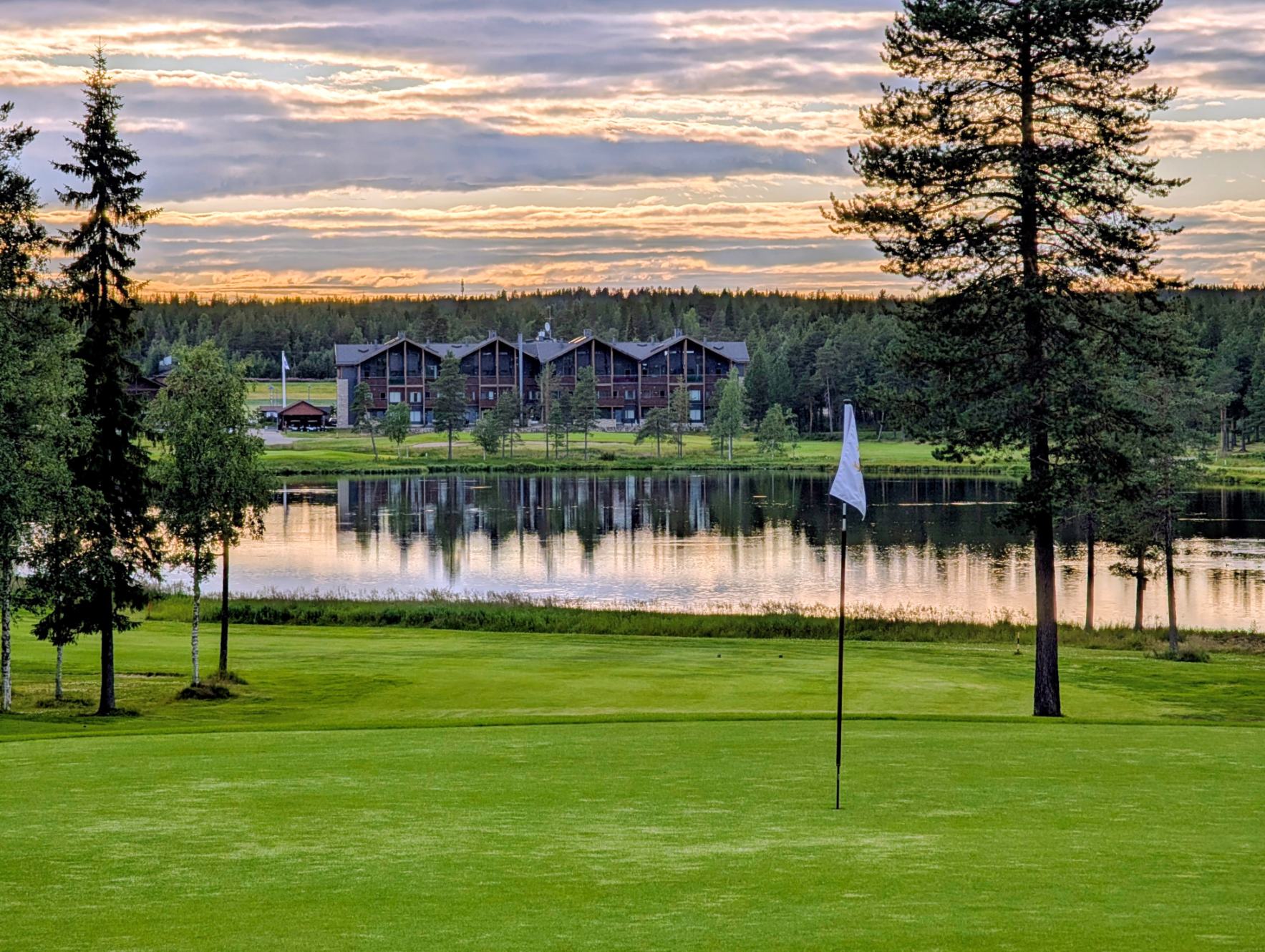 Levi Golfin kenttä kesällä