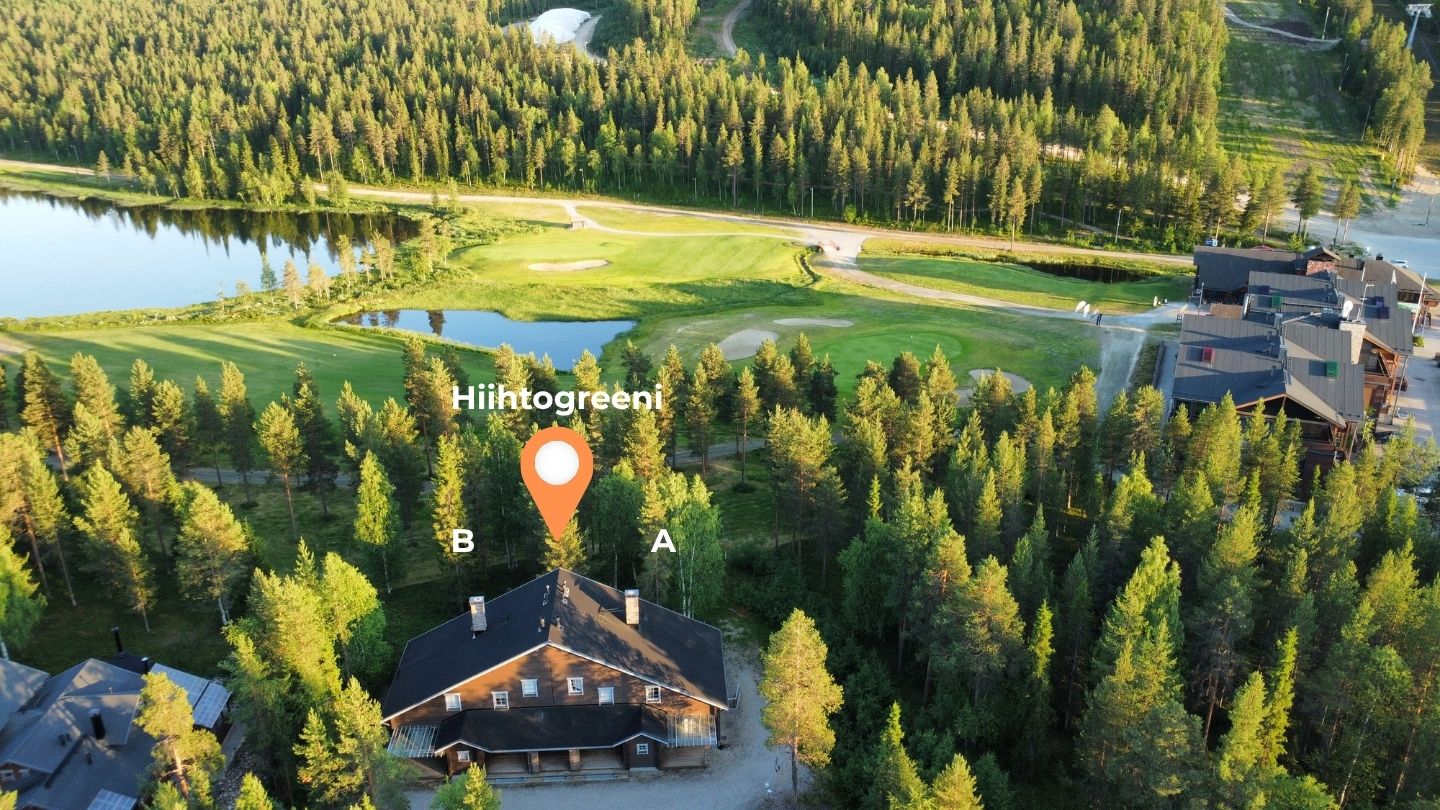Rental cabin for large groups by the Levi golf course