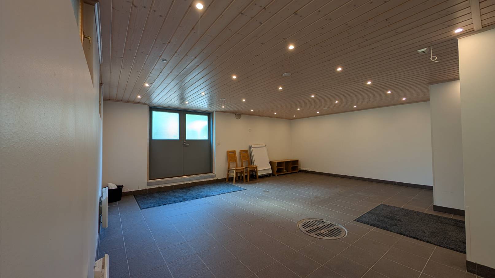 Sports equipment maintenance room at Levi Hiihtogreeni